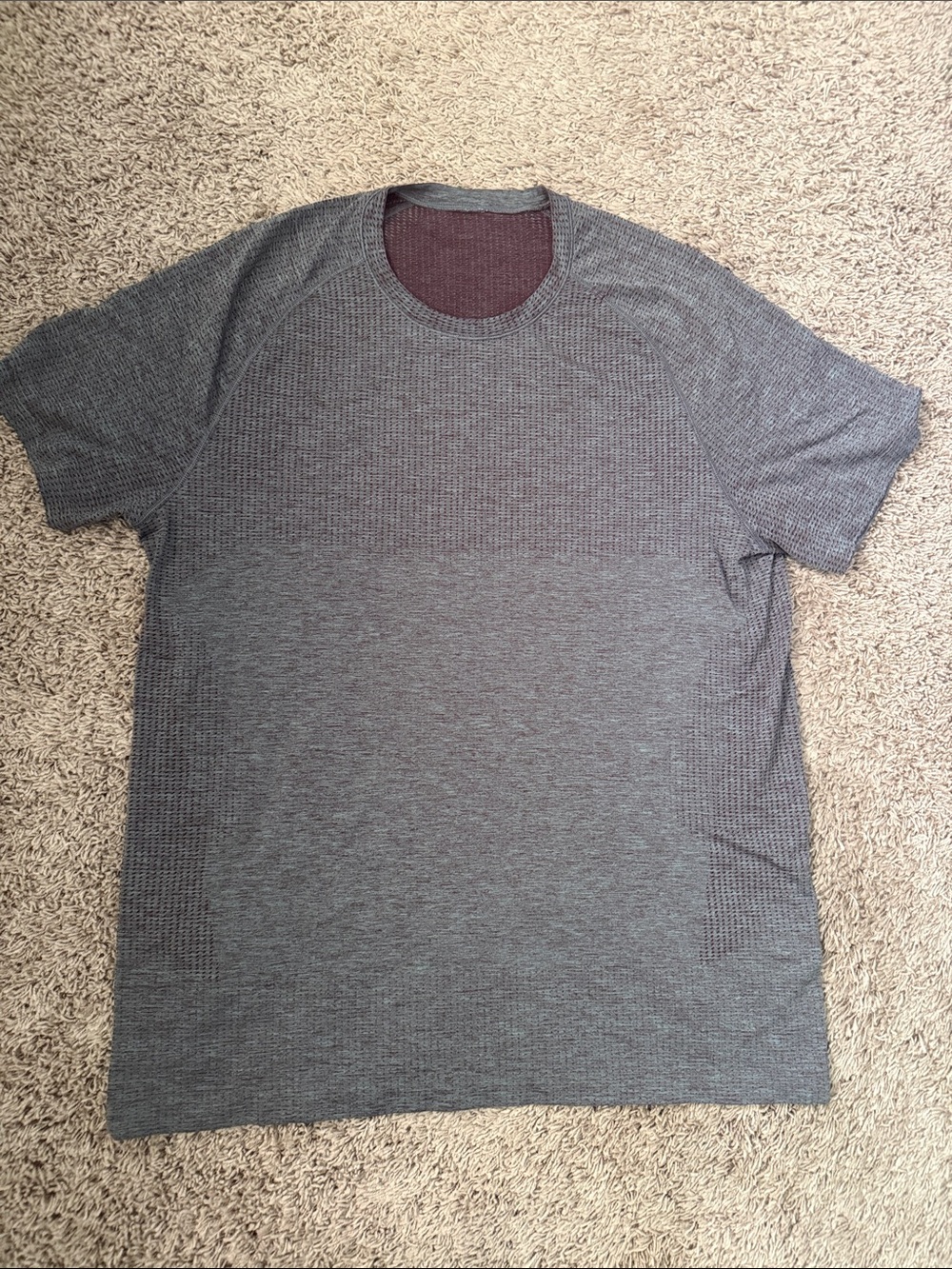 lululemon athletica Men's Short Sleeve Crew Tee - Heather Gray